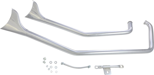 1-3/4&quote; Upsweep Fishtail Drag Pipes
