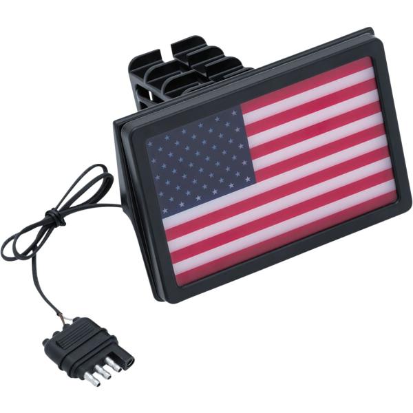 Abdeckung Rec Hitch Led Flag - Abdeckung Rec Hitch Led Flag