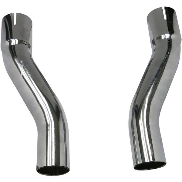 Adapter Kit Tri-Glide - Schalldämpfer Adapter Kit für Trikes To Fit Bassani Schalldämpfer/Headpipes Chrome