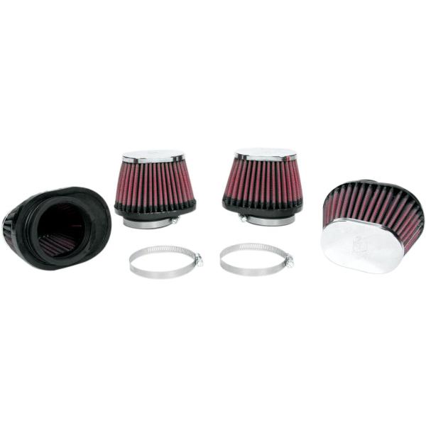 Air Fil Klemme-On Univ. - Universal Filter Set (4) Oval Tapered