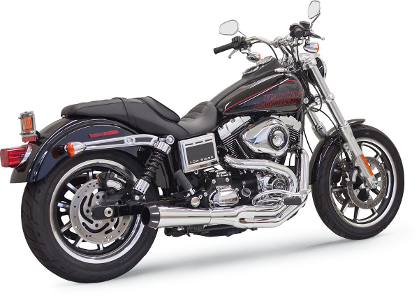 Auspuff 2:1 Mega Fxd Ch - Auspuff Road Rage Ii Mega 2-Into-1 Chrome