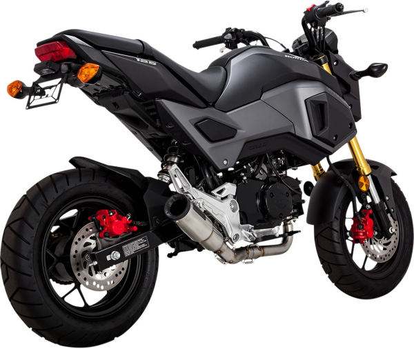 Auspuff Edelstahl H-Grom - Schalldämpfer Stain H-Grom
