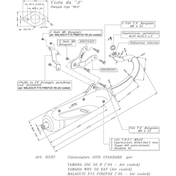 Auspuff Sito Yamaha - Auspuff Sito Yamaha