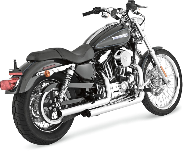 Auspuff St-Shts 04-13 XL - Auspuff Straightshots Chrome