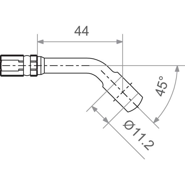 Banjo 7/16 45 Bk - Banjo 7/16 45 Bk