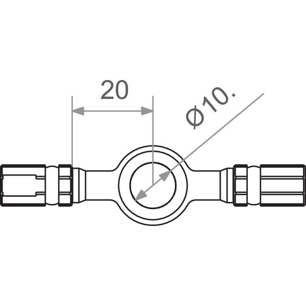 Banjo Connector M10 Gd - Banjo Connector M10 Gd