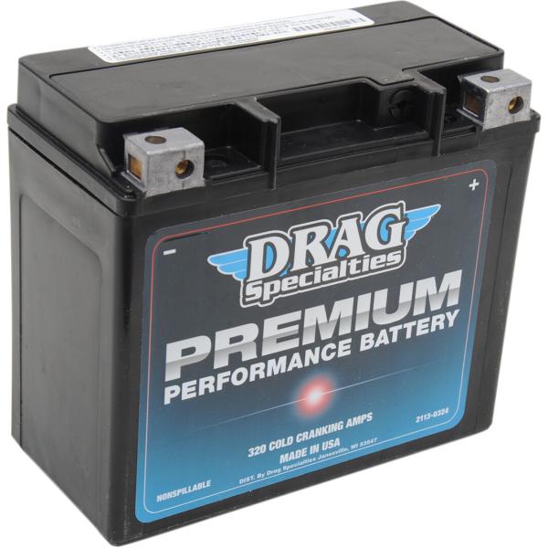 Batt Drag Spec Gyz20hl(Eu - Batterie Premium (Gyz) 12v Lead Acid Ersatz 175 Mm X 87 Mm X 155 Mm schwarz