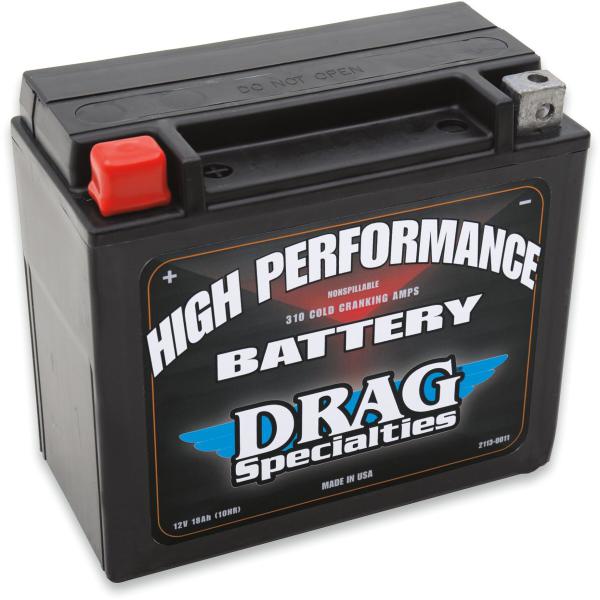 Batt Drag Spec Ytx20h (Eu) - Batterie High Performance Agm 12v Lead Acid Ersatz 175 Mm X 87 Mm X 155 Mm schwarz