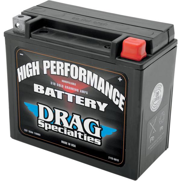 Batt Drag Spec Ytx20hl(Eu - Batterie High Performance Agm 12v Lead Acid Ersatz 175 Mm X 87 Mm X 155 Mm schwarz