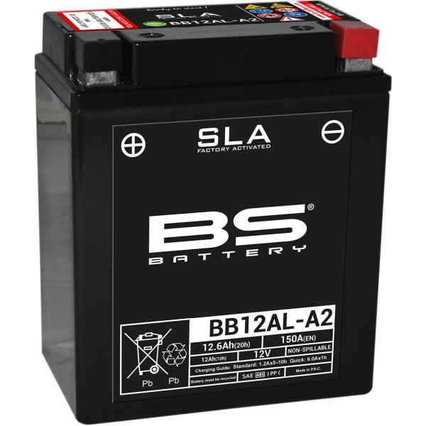 Batterie Bs Bb12al-A2 Sla - Batterie Bb12al-A2 Sla 12v 150 A