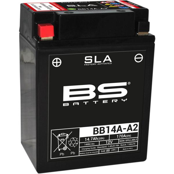 Batterie Bs Bb14a-A2 Sla - Batterie Bb14a-A2 Sla 12v 160 A