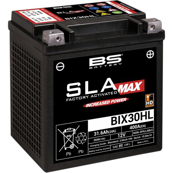 Batterie Bs Bix30hl Sla-Max - Batterie Bix30hl Sla Max 12v 400 A