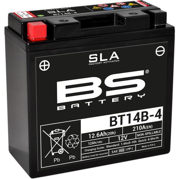 Batterie Bs Bt14b-4 Sla - Batterie Bt14b-4 Sla 12v 210 A