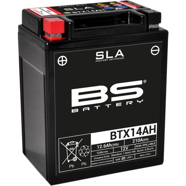 Batterie Bs Btx14ah Sla - Batterie Btx14ah Sla 12v 210 A