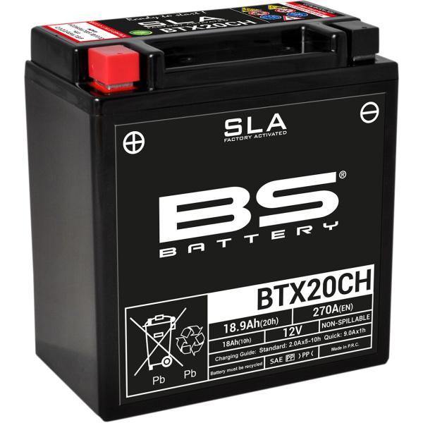 Batterie Bs Btx20ch Sla - Batterie Btx20ch Sla 12v 270 A