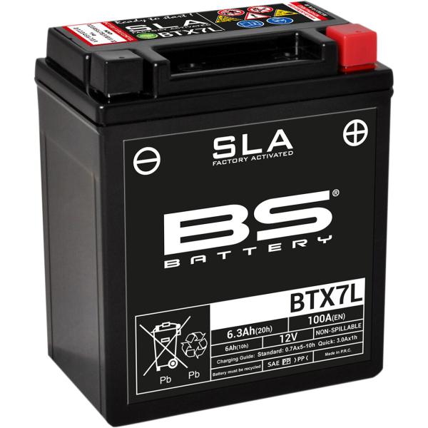 Batterie Bs Btx7l Sla - Batterie Btx7l Sla 12v 100 A