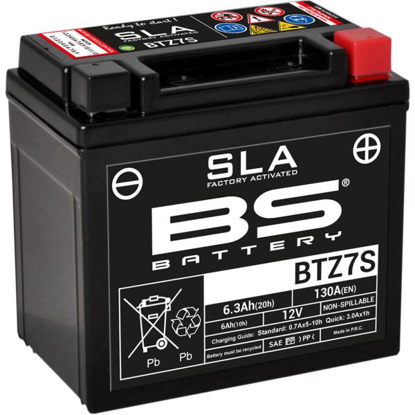 Batterie Bs Btz7s Sla - Batterie Btz7s Sla 12v 130 A