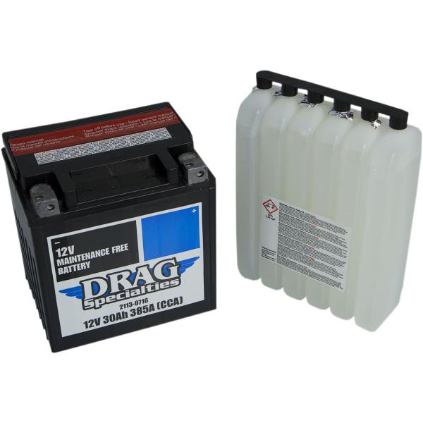 Batterie Drag Yix30l-Ft - Batterie Drag Ytx30l-Ft-Bs