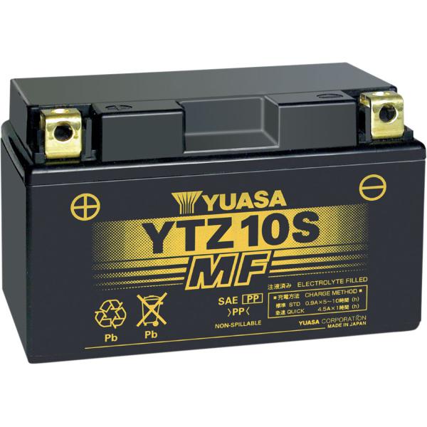 Batterie Wet Sealed Ytz10s - Batterie Ytz® 12v 150 Mm X 86 Mm X 91,44 Mm Lead Acid Maintenance Free Ersatz schwarz