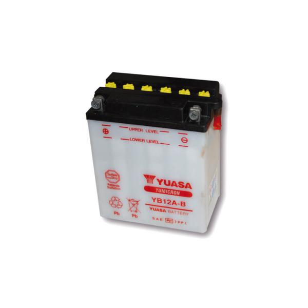 Batterie YB 12A-B ohne Säurepack