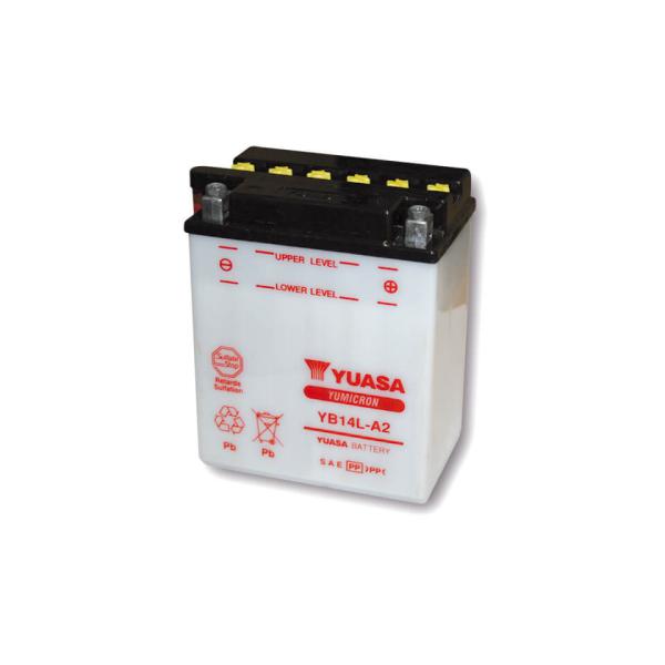 Batterie YB 14L-A2 ohne Säurepack