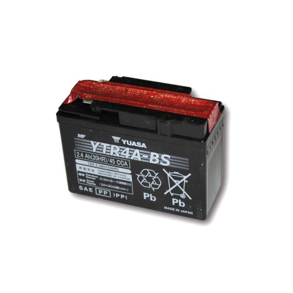 Batterie YTR 4A-BS wartungsfrei (AGM) inkl. Säurepack