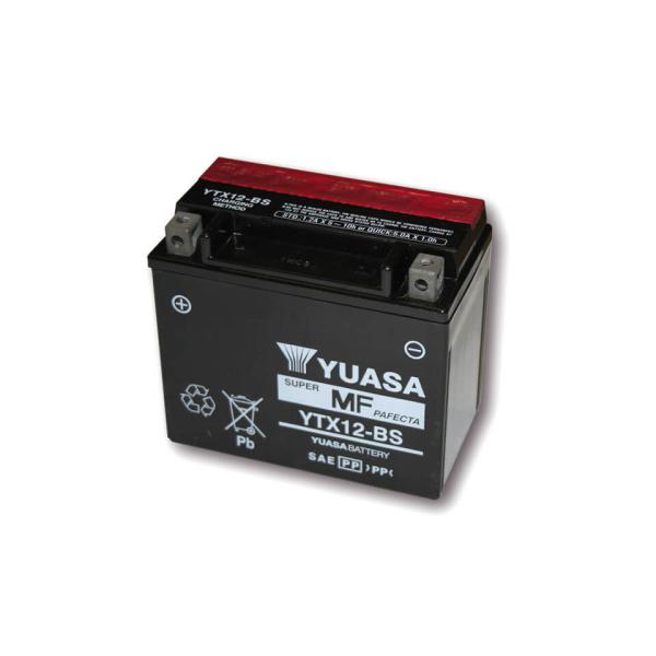 Batterie YTX 12-BS wartungsfrei (AGM) inkl. Säurepack