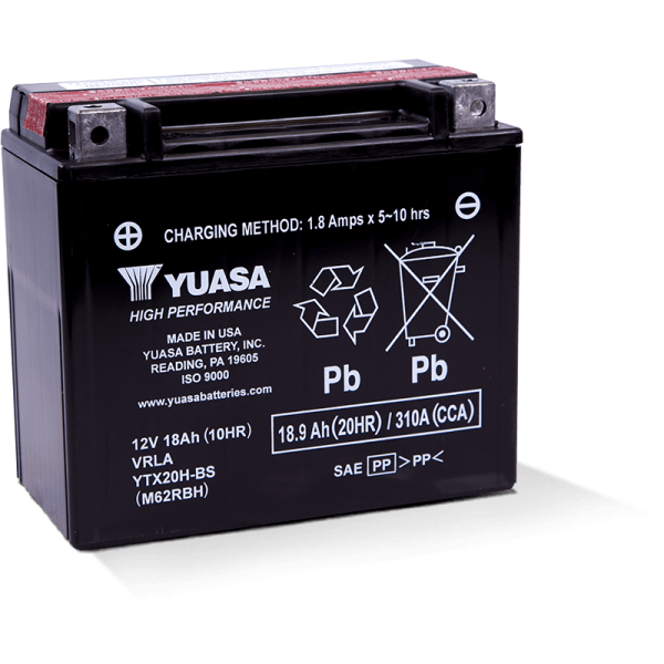 Batterie YTX 20 H-BS wartungsfrei (AGM) inkl. Säurepack