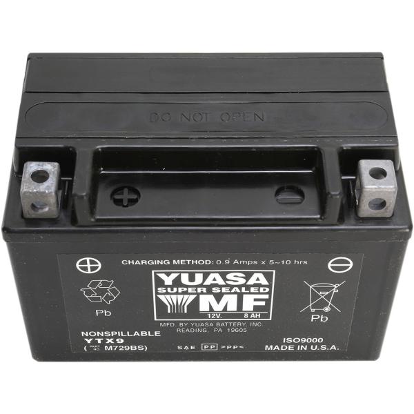 Batterie Ytx9 Fa - Batterie Ytx® 12v 165 Mm X 87 Mm X 106.68 Mm Lead Acid Maintenance Free Ersatz schwarz