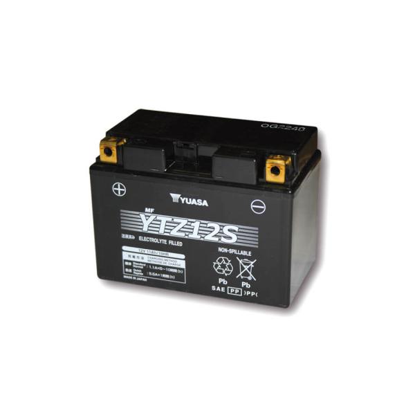 Batterie YTZ 12 S wartungsfrei (AGM), 12V 8,6AH