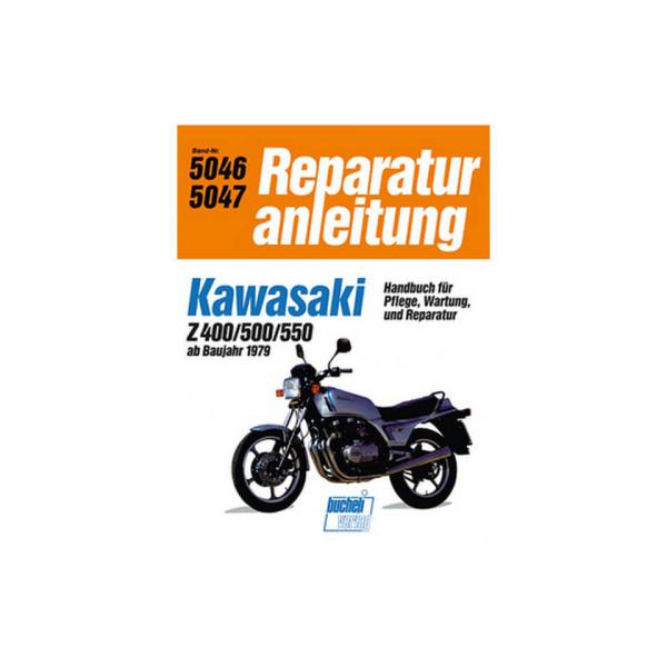 Bd. 5046, Rep.-Anleitung, KAWASAKI Z400, Z500, Z550, 79-