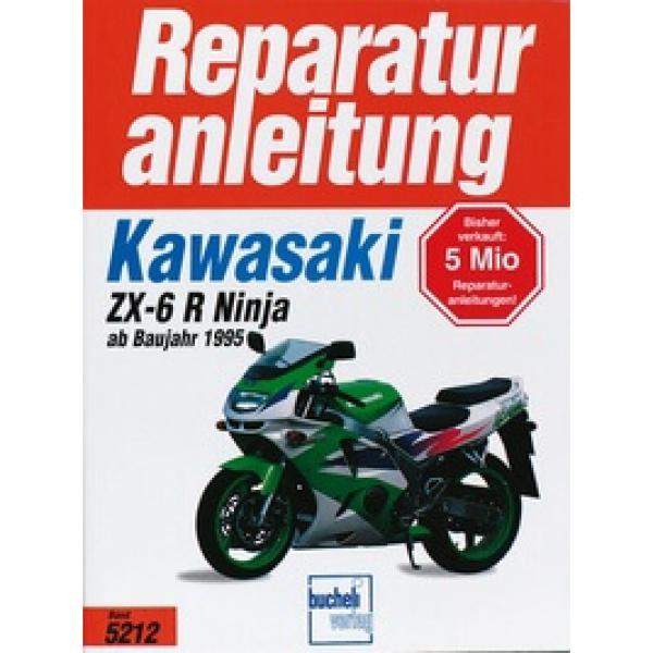 Bd. 5212 Reparatur-Anleitung KAWASAKI ZX 6-R (95-97)