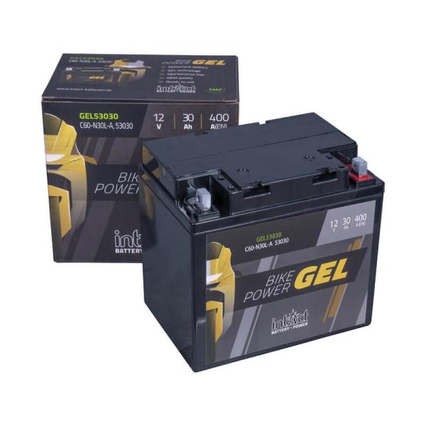 Bike Power GEL Batterie GEL53030, C60-N30L-A, 53030