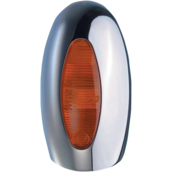 Bl1000 Ye Hal Repl Br Pol - Bl 1000 Halogen Gehäuse Amber Brass Chromed