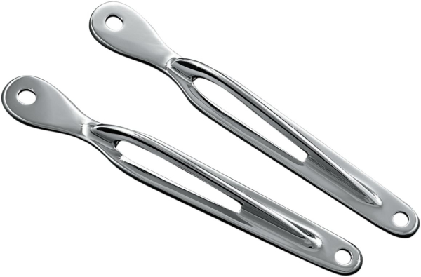 Bracket T-Down Teardrop - Brackets Tie-Down Teardrop Chrome