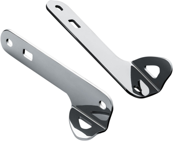 Bracket Tear Drop Tdown - Brackets Tie-Down Teardrop Chrome