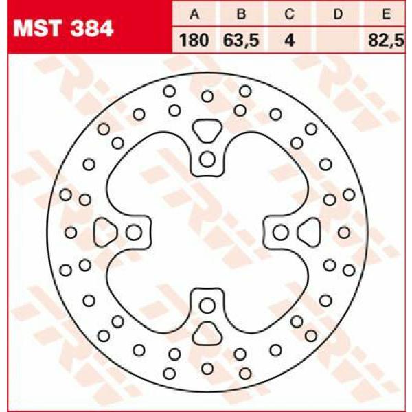 Bremse Rotor Fix rund L/R - Bremse Rotor Fixed rund