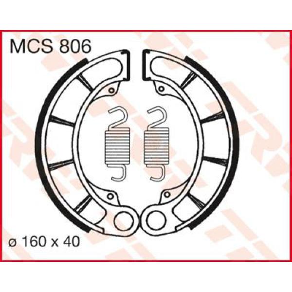 Bremse Shoes Trw Mcs806 - Bremse Shoes Standard