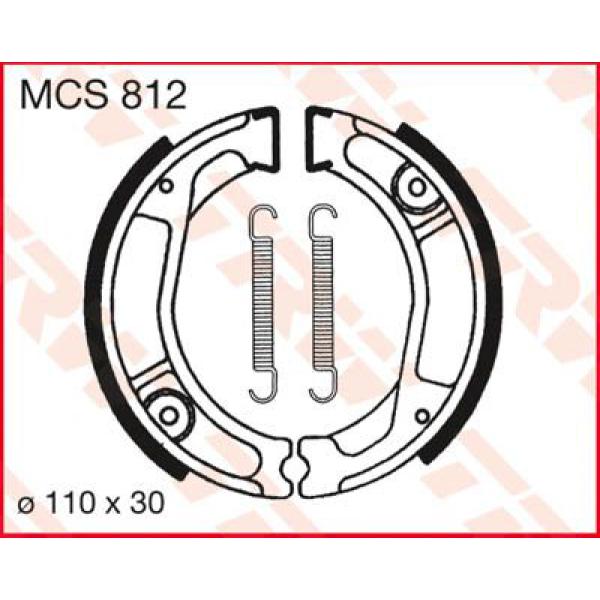 Bremse Shoes Trw Mcs812 - Bremse Shoes Standard