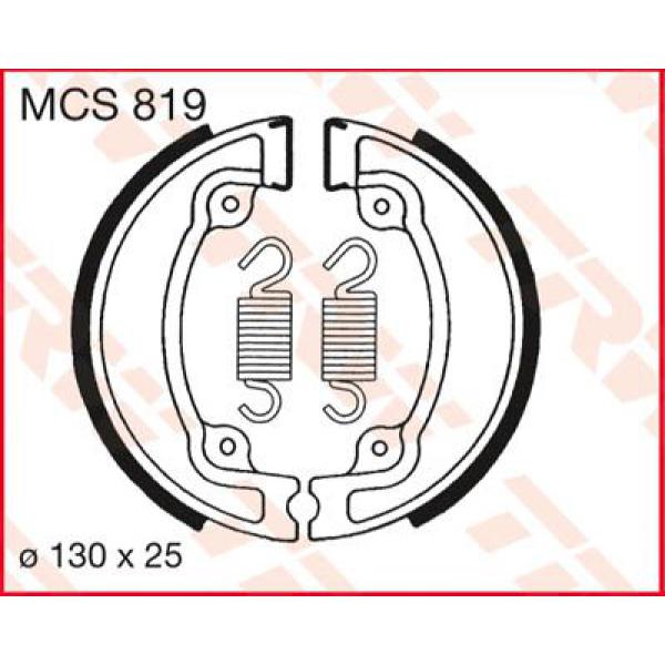 Bremse Shoes Trw Mcs819 - Bremse Shoes Standard