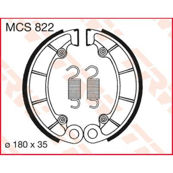 Bremse Shoes Trw Mcs822 - Bremse Shoes Standard