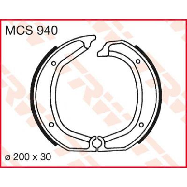 Bremse Shoes Trw Mcs940 - Bremse Shoes Standard