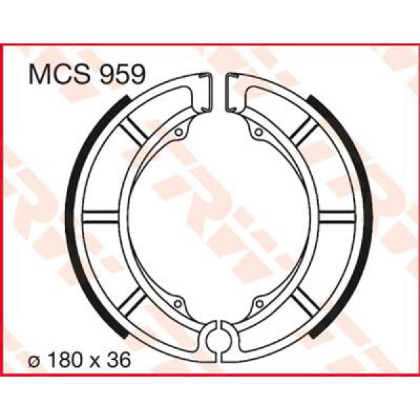 Bremse Shoes Trw Mcs959 - Bremse Shoes Standard