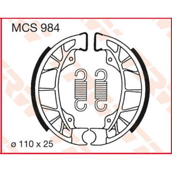 Bremse Shoes Trw Mcs984 - Bremse Shoes Standard