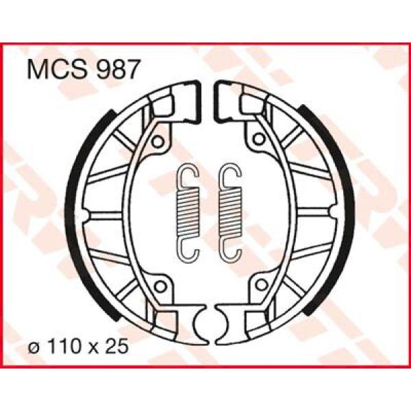 Bremse Shoes Trw Mcs987 - Bremse Shoes Standard