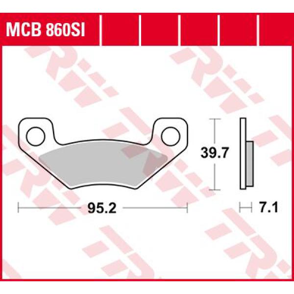 Bremse Unterlage Sinter Offroad - Bremse Unterlage Si Sinter Offroad