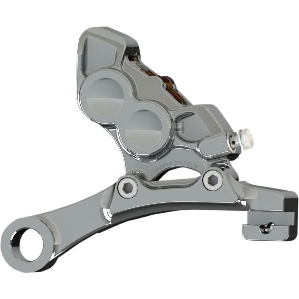 Caliper R 4pistn Ch Flh - Bremse Caliper 4-Kolben hinten Chrome