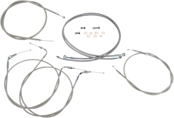 Cbl Line Kit 12 Xvs1100cl - Kabel Kit +12&quote; Edelstahl