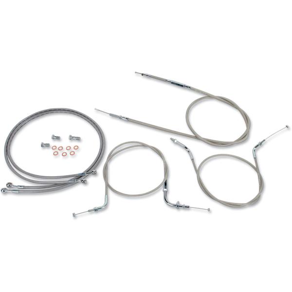 Cbl Line Kit 12 Xvs1300 - Kabel Kit +12 Edelstahl