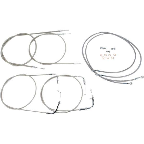 Cbl Line Kit 16 Xvs1100cu - Kabel Kit 16 Edelstahl